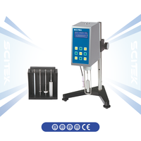 Viskometer Digital SCITEK 4 Jenis Spindle Akurasi ±1% Adaptor Viskometer Ekstrim Rendah Adaptor Sampel Kecil Layar LCD untuk Laboratorium