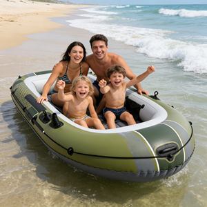 Kayak de pêche gonflable OEM personnalisable, <span class=keywords><strong>bateau</strong></span> en PVC <span class=keywords><strong>transparent</strong></span>/coloré avec propulsion à pédales pour toutes les eaux - Product Image 1