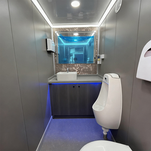 Remolque de Baño Portátil de Lujo con <span class=keywords><strong>3</strong></span> Estaciones, Remolque de Lavadero Móvil, Remolque de Baño Portátil - Product Image 6