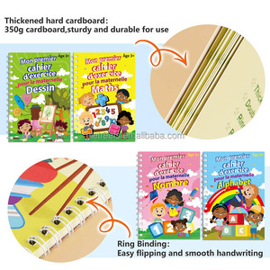 <span class=keywords><strong>Cuaderno</strong></span> <span class=keywords><strong>de</strong></span> práctica <span class=keywords><strong>de</strong></span> magia francesa, libro <span class=keywords><strong>de</strong></span> trabajo <span class=keywords><strong>de</strong></span> escritura ranurado reutilizable para aprender a escribir números y letras para niños <span class=keywords><strong>de</strong></span> 3 a 8 años - Product Image 2