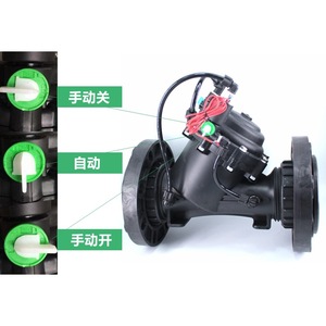 Válvula Solenoide Zanchen Pilot de Gran Diámetro con Canal de Flujo Externo para Control de Agua y Aire en Riego Agrícola - Product Image 5