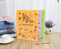 Nuevo diseño profesional impermeable lindo dibujos animados bobina 6 + 1 escuela Carpeta de alta calidad