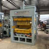 Machine automatique de fabrication de briques de pavé QT4-15 PLC, équipement de presse hydraulique pour blocs de ciment pour projets de construction