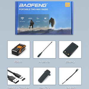 Walkie-talkie Ht 10W Tri banda resistente al agua tipo-C UV 16 UV-16 Pro V2 H513 De Largo Alcance Vhf <span class=keywords><strong>Baofeng</strong></span> <span class=keywords><strong>Uv16</strong></span> Walkie Talkie - Product Image 6