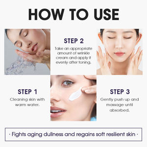 Kırışıklık azaltma günlük cilt gençleştirme ince çizgiler için Retinol ile WANXI kollajen yüz kremi Anti-Aging güç merkezi - Product Image 6