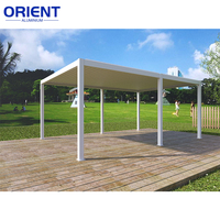 Pergola bioclimatique haut de gamme, pergola en aluminium, pergola d'extérieur, résistante aux intempéries, nouveau produit |   Pergola Antirouille