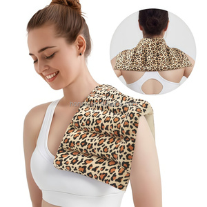 Châle chauffant aux herbes chinoises pour le cou et les épaules, soulagement des douleurs cervicales, coussin chauffant micro-ondable pour le cou et les épaules - Product Image 6