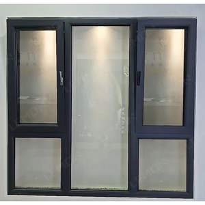 Fenêtres à battants en aluminium résistantes aux ouragans, à faible consommation d'énergie, avec verre Low-E et rupture de pont thermique - Product Image 3