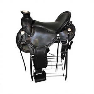 Finest Quality BS International NA94 Sustainable Handcrafted Cow Hide Leather English Saddle Race Saddle Horse Wood Horse Rugs - Product Image 2