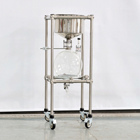 Système de filtration sous vide pour solvants en verre et acier inoxydable pour phase mobile HPLC et préparation d'échantillons de laboratoire