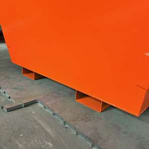 חיצוני בגדלים מרובים זול גדול לדלג פח פלדה פח פח אשפה פח אשפה - Product Image 5