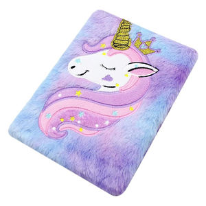 Carnet de notes en peluche A5 <span class=keywords><strong>Kawaii</strong></span> pour enfants, filles et garçons, pour écrire et dessiner, papeterie scolaire - Product Image 1