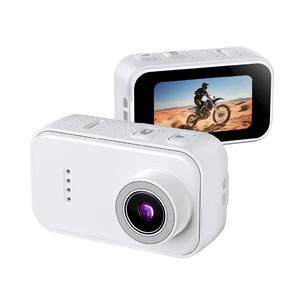 กล้องแอคชั่นขนาดพกพา 1080P HD พร้อม WiFi ส่งสัญญาณไร้สาย หน้าจอ IPS 1.47 นิ้ว ขนาดเท่าหัวแม่มือ บันทึกภาพมุมมองบุคคลที่หนึ่ง - Product Image 2