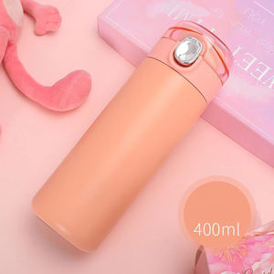 Flacon à vide pour enfants de 320ml Bouteille thermos mignonne de thé au lait et café pour femme de 420ml - Product Image 4