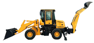 รถขุดตักดินขนาดเล็ก 4x4 แบบมีล้อ รถตักหน้าอเนกประสงค์สำหรับงานก่อสร้าง - Product Image 6