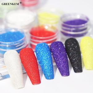 ชุดกลิตเตอร์ผง<span class=keywords><strong>แป้ง</strong></span>เคลือบเล็บผง<span class=keywords><strong>แป้ง</strong></span>โครเมี่ยมสำหรับตกแต่งเล็บ - Product Image 4