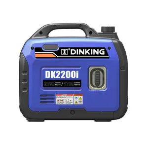 Dinking เครื่องกำเนิดไฟฟ้าเบนซินแบบ2.2KW 1.7KW 110/220V ราคาไม่แพง