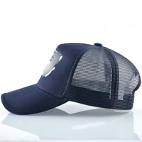 Nouvelle lettre casquette de Baseball Vintage Surf chapeau bord incurvé coton Plaid maille Sport casquette personnalisé camionneur chapeau pour homme femmes
