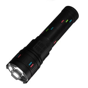 <b>Power</b> Bank Zoomable Aluminum Alloy Waterproof Fresnel Lenses Rechargeable USB Type-C White LED Tactical <b>Torch</b> Flashlight 500m - Product Image 1