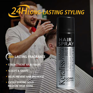 Spray <span class=keywords><strong>para</strong></span> el Cabello Joynna de Alta Calidad con Aspecto Natural, Fijación Fuerte y Brillo, con Extractos Herbales <span class=keywords><strong>para</strong></span> Todo Tipo de Peinados, <span class=keywords><strong>para</strong></span> Barberos, Hombres y Mujeres - Product Image 3