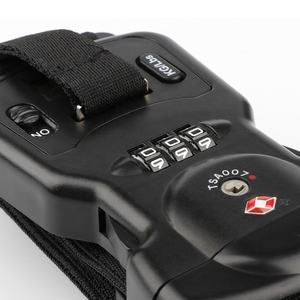 40KG <span class=keywords><strong>Nylon</strong></span> Tragbarer Verriegelung gürtel Elektronische Gepäck gewichts waage Reise Digitale Gepäck waage für Koffer - Product Image 5