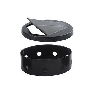 อุปกรณ์บาร์บีคิวกลางแจ้ง สแตนเลส กล่องใส่เครื่องเทศบาร์บีคิว ถ่านรมควัน ตะแกรงย่างถ่านแบบมีรูระบายอากาศ - Product Image 2