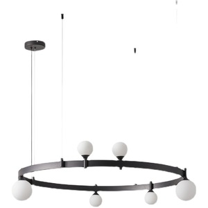 Postmodern Magic Bean Glass Chandelier for Living Room Bedroom <b>Dining</b> Room-Designer Showroom <b>Light</b> Fixture AC Power Source - Product Image 4