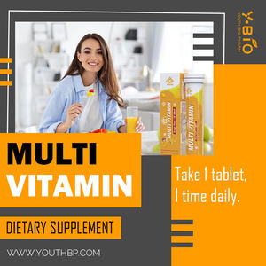 Tabletas Efervescentes de Vitamina C Compleja Premium OEM, 20 Unidades, Refuerzo Inmunológico para Trabajadores de Oficina y Estudiantes, en Stock - Product Image 6