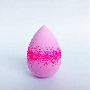 Goutte d'eau visage lavable en gros maquillage mélangeur éponge douce beauté cosmétique éponge bouffée guirlande oeufs de pâques fond de teint violet - Product Image 5