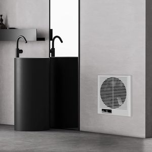 8-inch tweerichtings luchtstroom door-de-wand metalen keukenventilator, 10 snelheden, hoge snelheid, stil, energiezuinig, knopbediening - Product Image 2