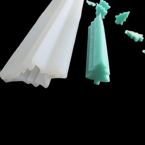 Early Riser <strong>Silicone</strong> Soap Mold <strong>Christmas</strong> Tree-Shape Tube Column Embed <strong>Mould</strong> for Soap Making Moule Pour Savon Moldes De Jabn - Product Image 3
