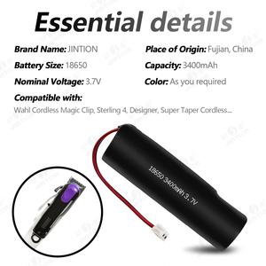 <span class=keywords><strong>Wahl</strong></span> 3C 4 93837-001<span class=keywords><strong>แบ</strong></span><span class=keywords><strong>ต</strong></span><span class=keywords><strong>เต</strong></span>อรี่3400mAh 3.7V Li-ion 18650 12V สำหรับใช้ในบ้านลิเธียมโคบอลต์ออกไซด์ - Product Image 3