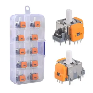 10 pièces pièces de réparation Module de <span class=keywords><strong>manette</strong></span> à effet Hall 3D pour contrôleur de Module de <span class=keywords><strong>manette</strong></span> XBox/Switch/<span class=keywords><strong>PS4</strong></span>/PS5 pas de manettes à la dérive - Product Image 2