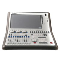 Console DMX 512 Sharpy Beam Moving Lights Console Titan Tiger Touch V17 V18 Contrôleur de gradation d'éclairage avec Flightcase