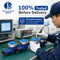 Submeter Single Jet Industrial Cast Iron Itron Analog Brass Mechanical Water Flow Meter for Hot Cold Chilled Water DN80