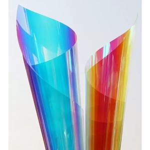 Photochromic Self-adhesive Modern Decorative Glass <b>Window</b> Tint Film with Color Changing <b>Sticker</b> Free Sample for Building Use - Product Image 1