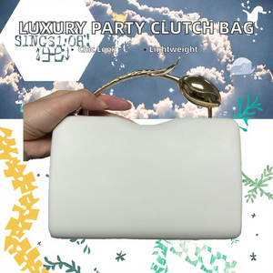 Sacs à main en cuir PU à bandoulière avec chaînes, logo personnalisé, sacs de luxe pour mariage et soirée - Écologiques et portables - Product Image 2