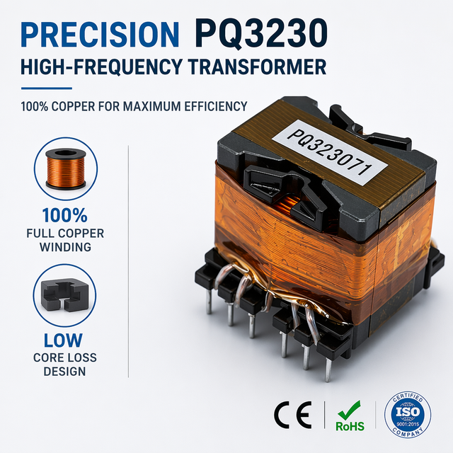 High Power High Frequency Transformer EE42 EE55 Ferrite Core 500W 5000W for DC DC Converter Solar Inverter EV Charger CE RoHS