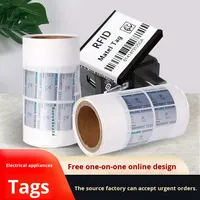 Étiquettes de produit électroniques personnalisées Différents types d'autocollants ronds imperméables auto-adhésifs Papier d'étiquettes pour cadeaux et artisanat