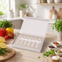 Boîte magnétique rigide en carton, design personnalisé tendance, fabrication artisanale, logo imprimé de luxe, emballage pour vernis à ongles, huile, soins de la peau, cosmétiques