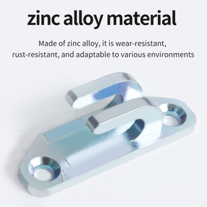 Komponen Panduan Paduan Seng RG003-4-<span class=keywords><strong>5</strong></span>-6 Pengikat Aksesoris Pengunci, Kunci Pintu Kabinet & Perlengkapan Kunci Panel Datar - Product Image 4