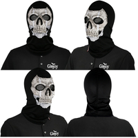 Masque Tactique Militaire Crâne pour Cosplay, Accessoire de Jeu de Rôle, Halloween et Escape Room