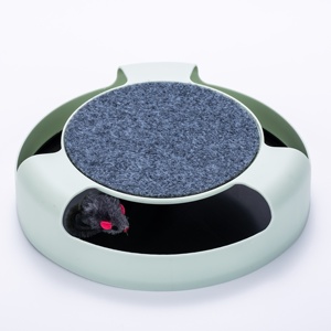 2024 nuevo <span class=keywords><strong>tocadiscos</strong></span> para gatos más vendido, juguete para gatitos, productos para mascotas, <span class=keywords><strong>tocadiscos</strong></span> giratorio en movimiento, juguete interactivo para gatos Smart Chase - Product Image 1