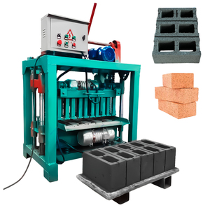 Máquina automática de fabricación de ladrillos de arena fácil de operar, máquina manual semiautomática para bloques huecos, molde para ladrillos de hormigón. - Product Image 1
