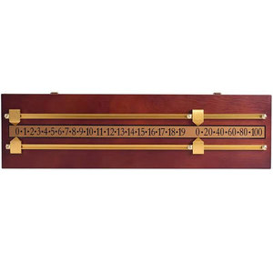 กระดานคะแนนบิลเลียดแบบติดผนังคุณภาพสูง ทนทาน แบบรางคู่ สำหรับสนุกเกอร์และพูล เหมาะสำหรับใช้ในบ้านและคลับ ดีไซน์ทรงสี่เหลี่ยมผืนผ้า - Product Image 1