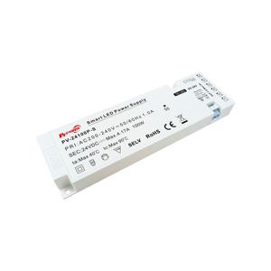 100W Constant Voltage Cabinet Lighting <b>Led</b> <b>Driver</b> 170-264V AC-DC 12V24V IP20 Flicker Free Non-waterproof Plastic <b>LED</b> Power - Product Image 2