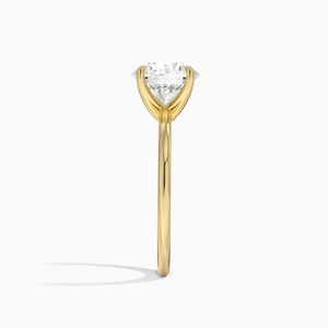 14K 18K Or IGI Certifié 1ct 2ct Bague Solitaire Diamants cultivés en laboratoire Bagues de fiançailles à sertir avec diamant CVD HPHT - Product Image 6