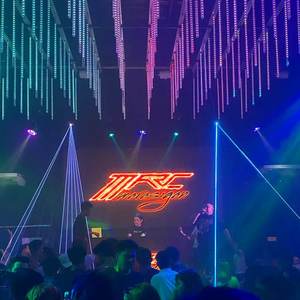 DMX Discoteca di illuminazione 360 gradi flessibile ha condotto la luce meteora 3d verticale della discoteca tubo - Product Image 3