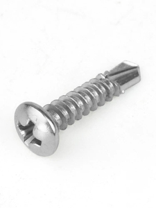 Vis autoperceuses Tek Yaente Factory M4.2-M4.8 pour tôle d'acier, acier inoxydable 410, tête fraisée Phillips avec rondelle - Product Image 3
