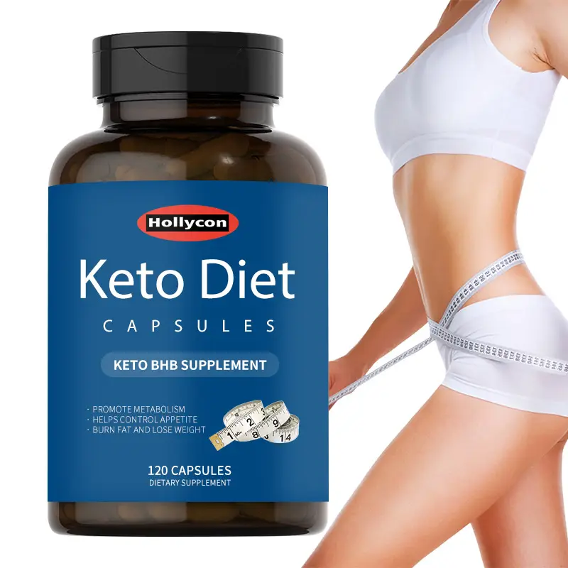 Viên Nang Keto Diet Chất Lượng Cao Nhãn Hiệu Riêng Viên Nang Keto Bhb Supplement Control Appetite Fat Burning Weight Loss